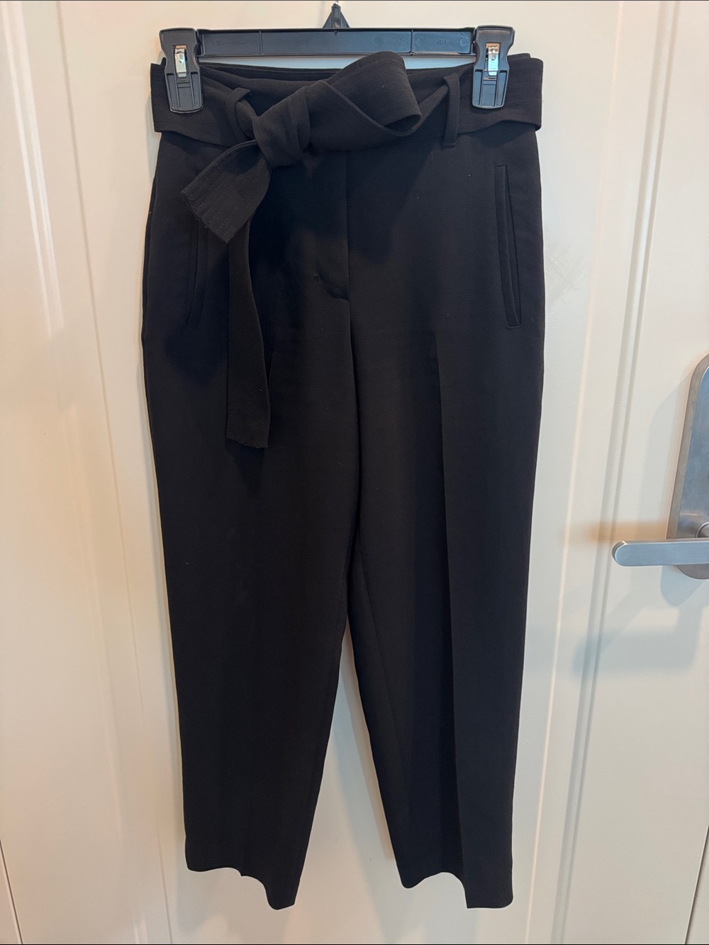 Aritzia - Wilfred High-waisted Belted Crepe Pants